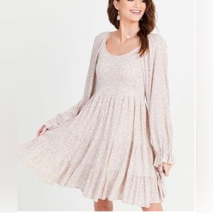 NWT- Altar’d State peasant sleeve dress
